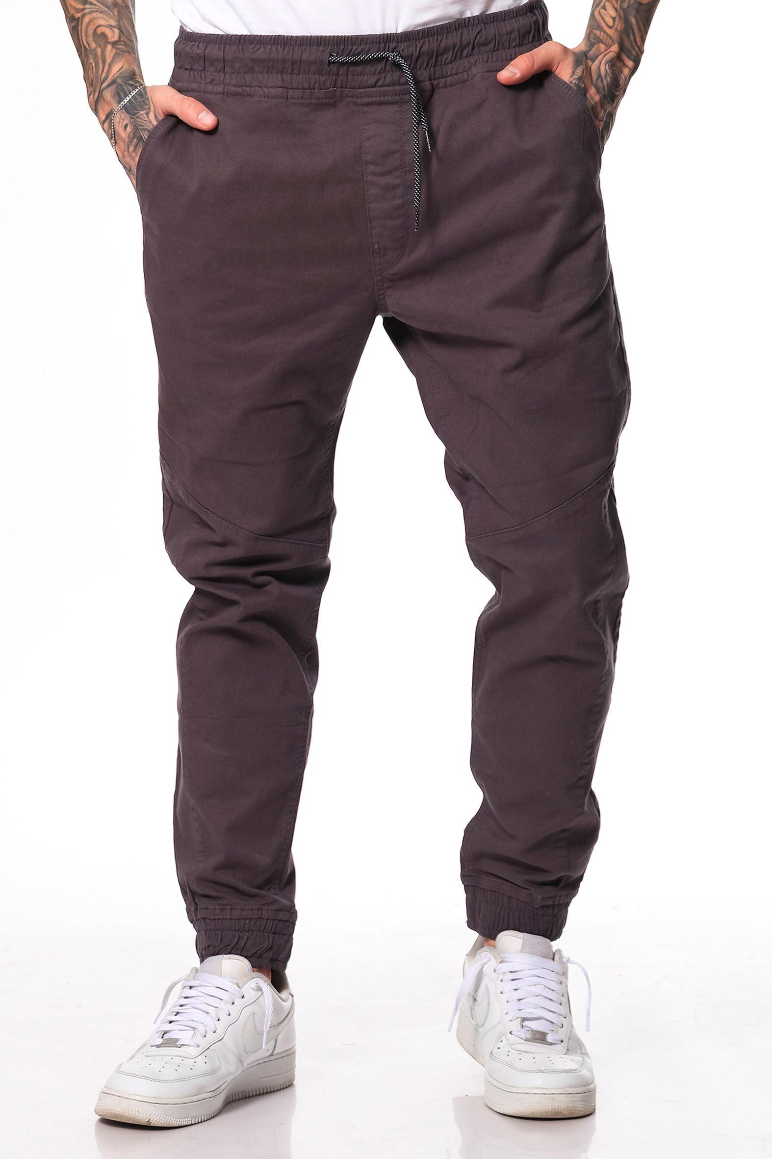 Pantalon Jogger Canvas  Force Gris  Overcore-0