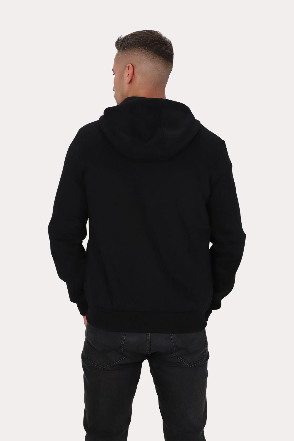 Poleron Full Zipper Fleece Posted Negro Gangster-1