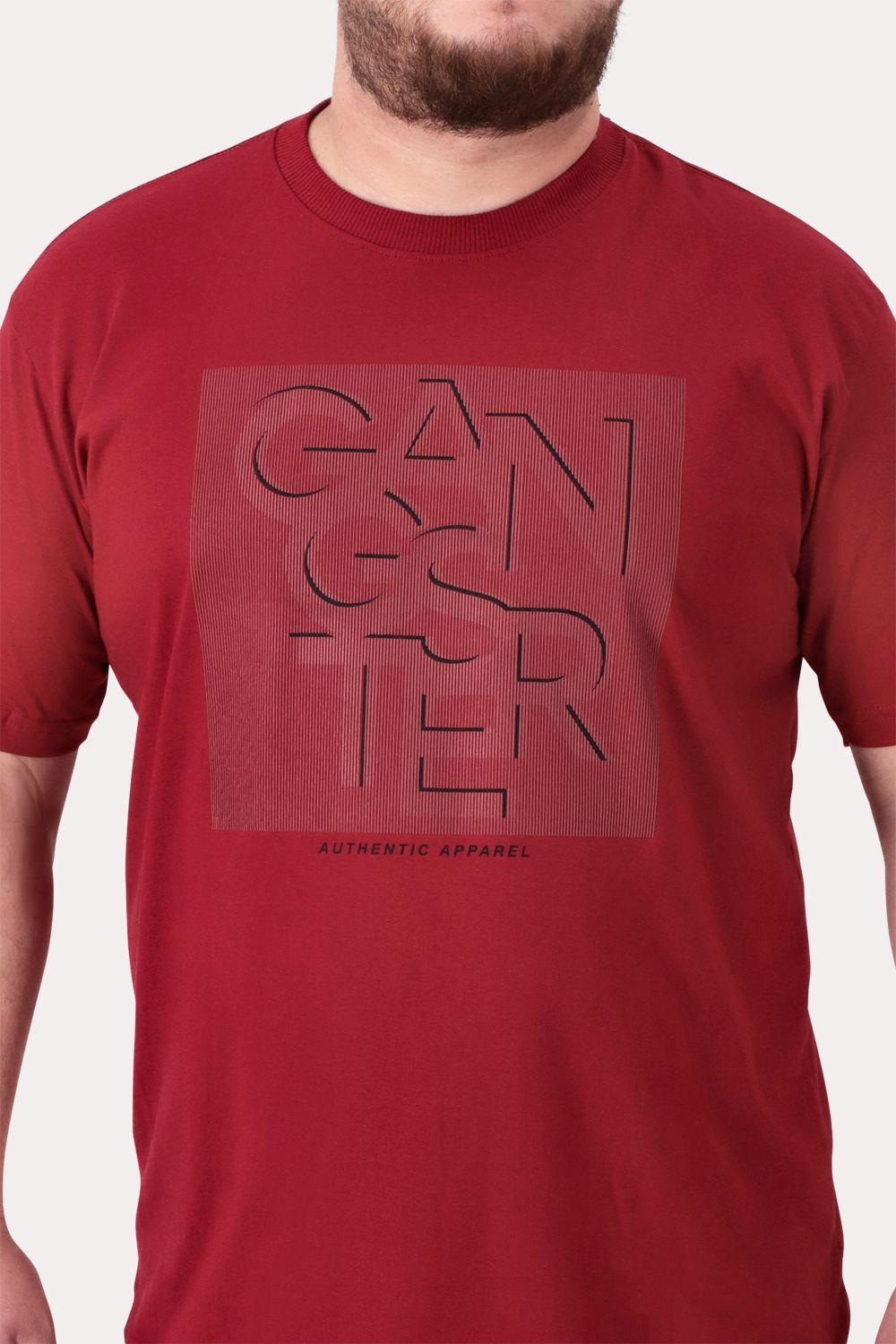 Plus Polera MC Basica Pacific Rojo-2