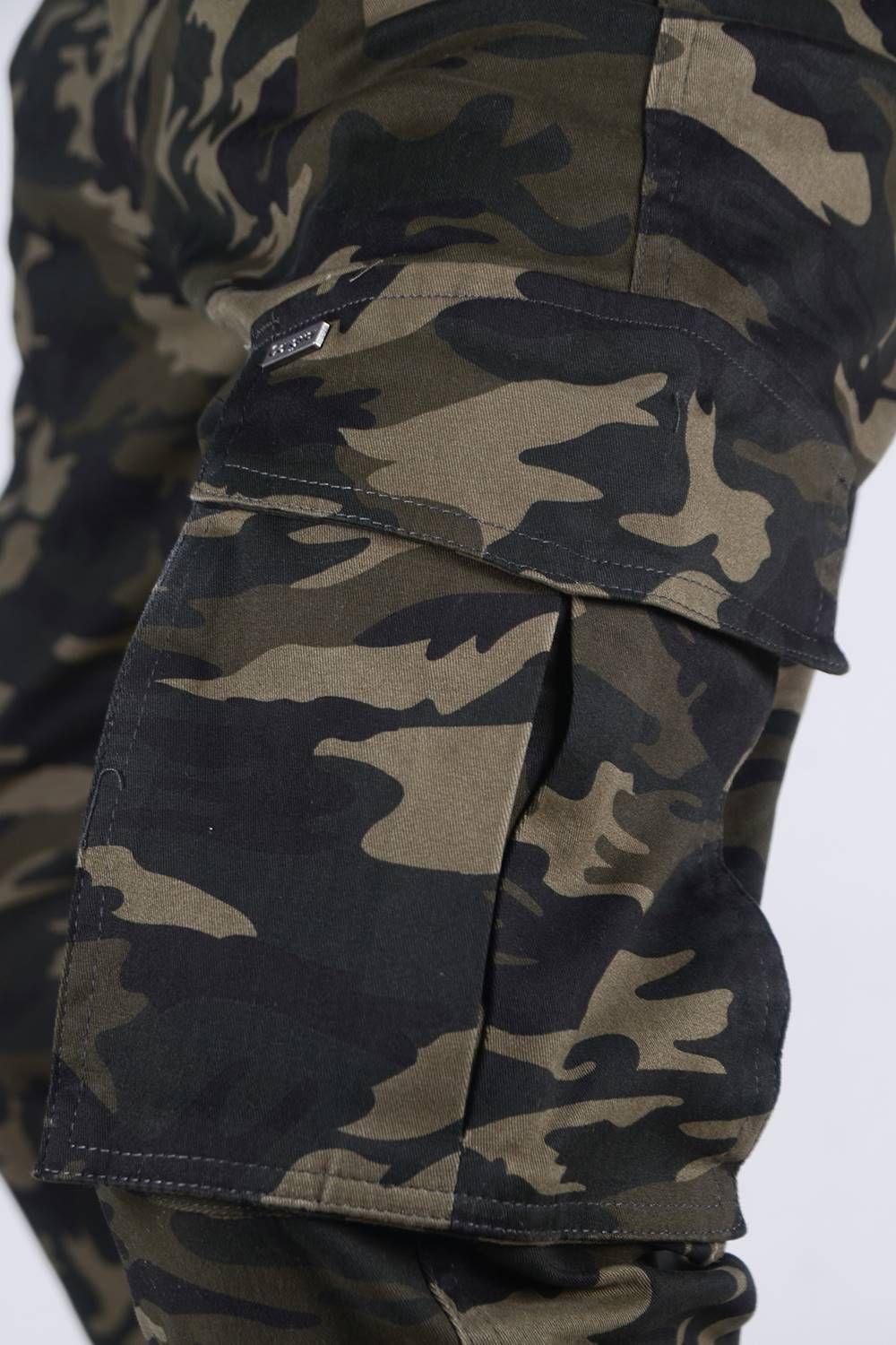 Pantalon Jogger Canvas Tradicional Militar Gangster-3