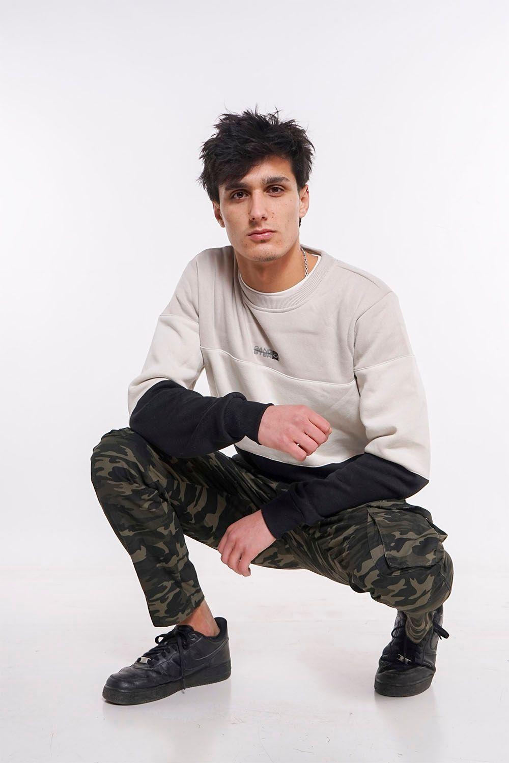 Pantalon Jogger Canvas Tradicional Militar Gangster-4