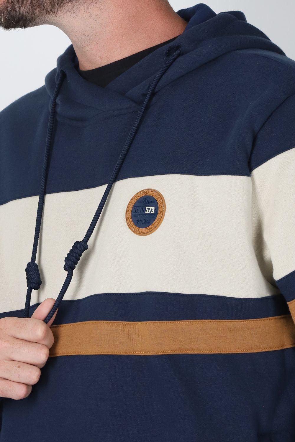 Poleron Hoodie Bliss Azul Gangster-2