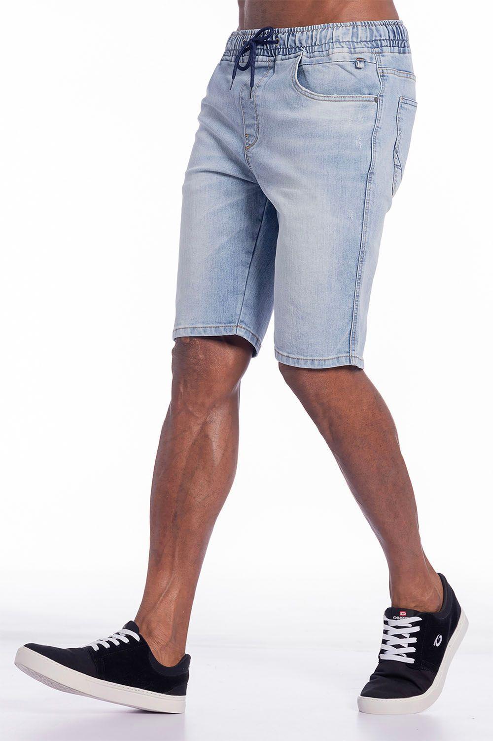 Short Denim Cord Azul Gangster-0