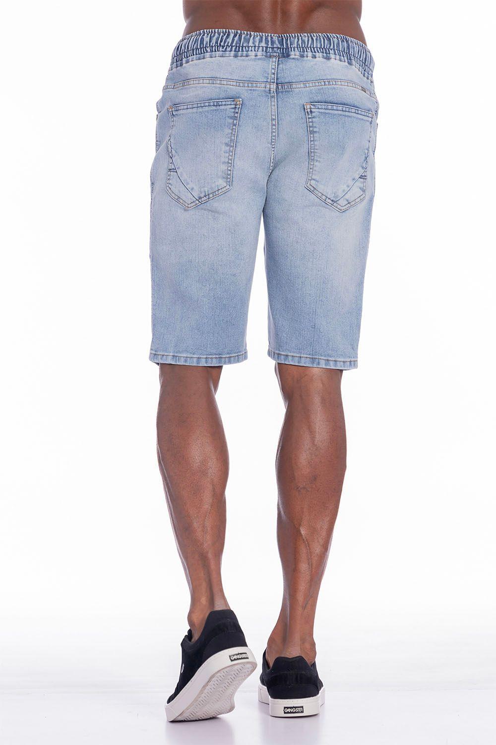 Short Denim Cord Azul Gangster-1