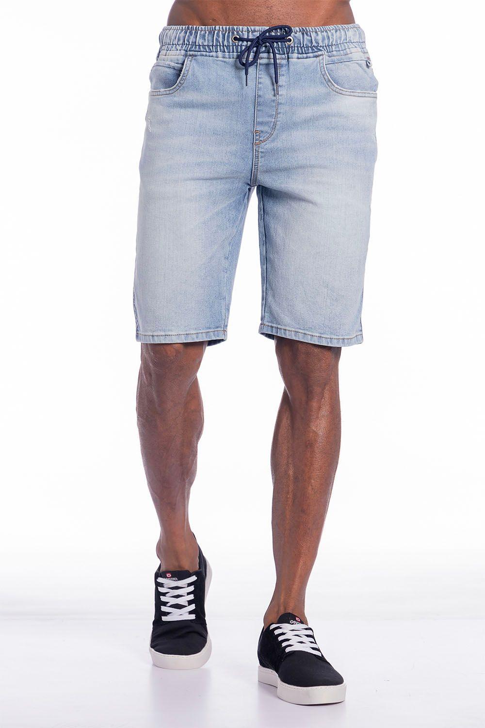 Short Denim Cord Azul Gangster-2