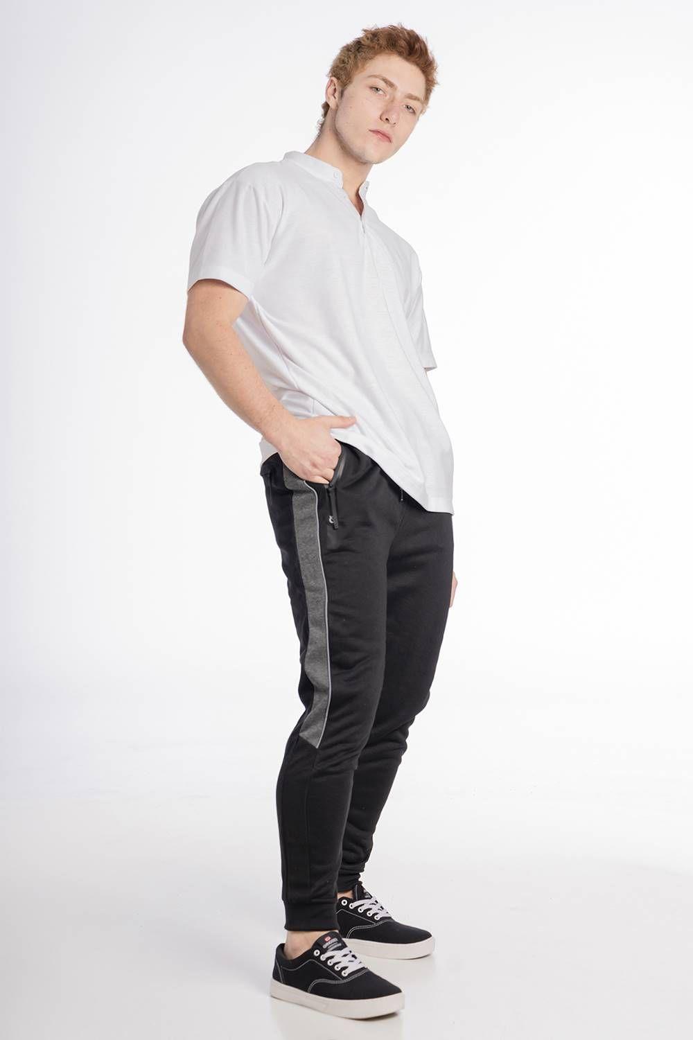 Buzo Ringer Negro Gangster-4