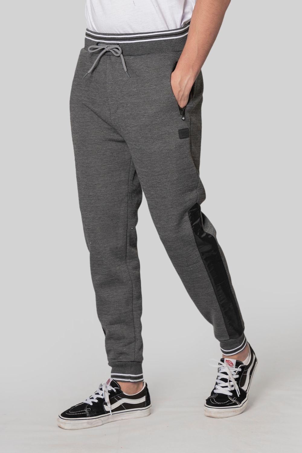 Buzo Jogger Blast Gris Oscuro Gangster-0