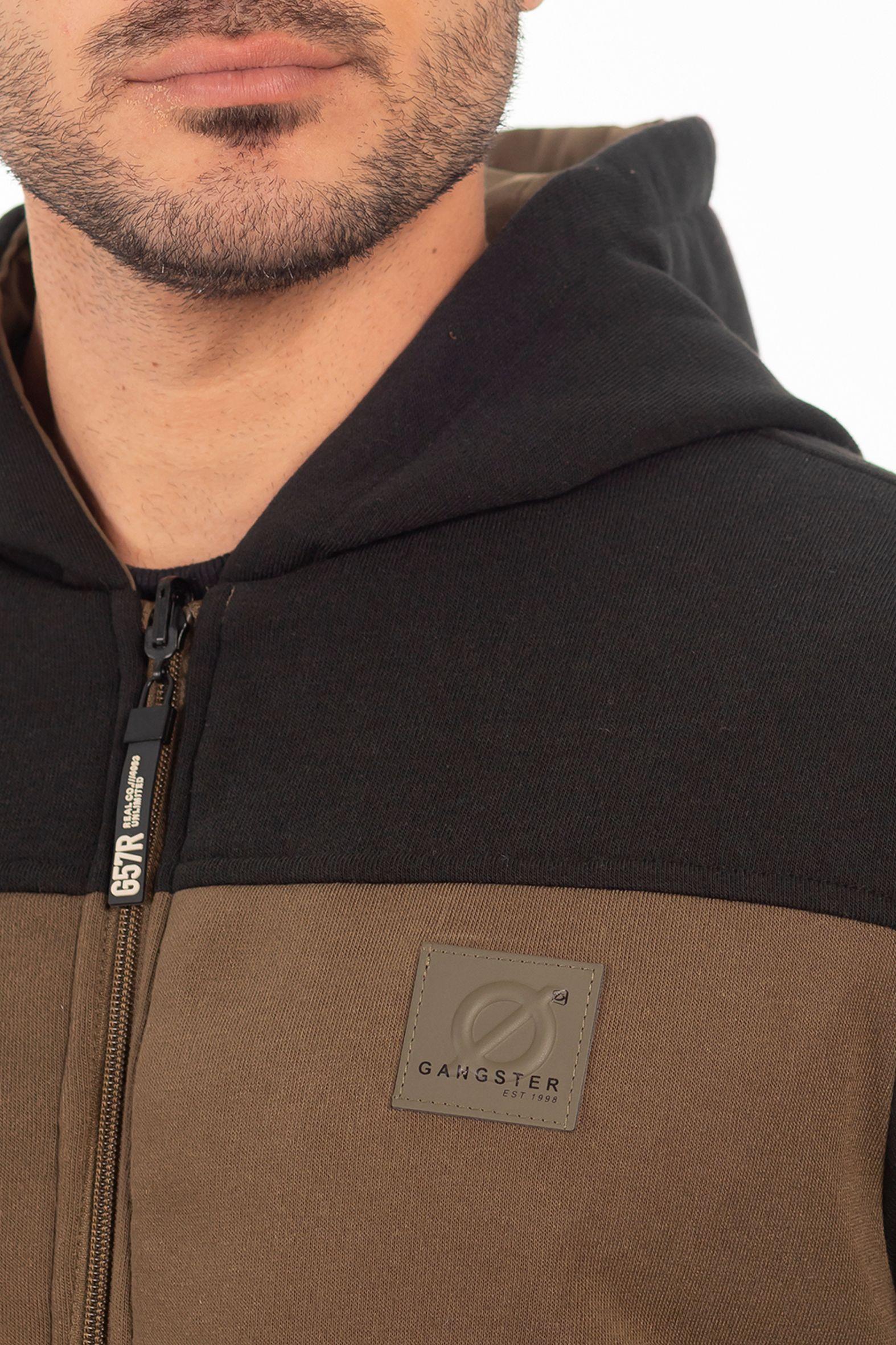 Cortaviento Reversible Flip Grafito Gangster-3