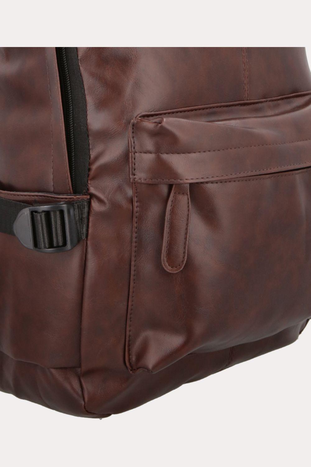 Mochila Pu Vintage Café Gangster-3