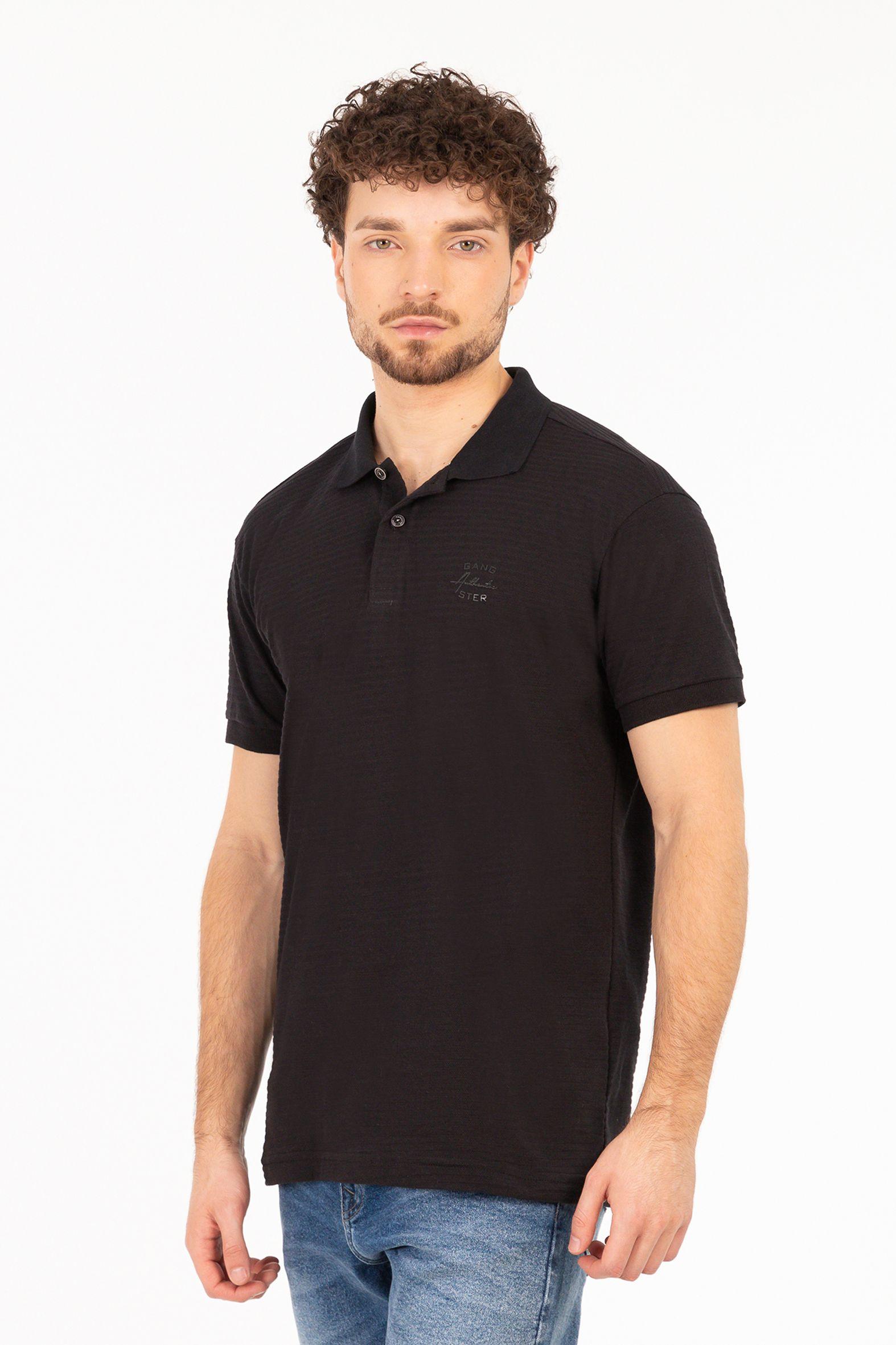 Polera Polo  Pershing Negro-2
