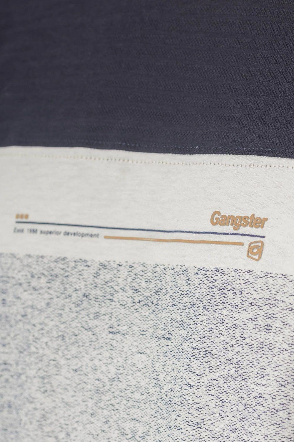 Polera Mc Especial Multistripes Azul Gangster-3