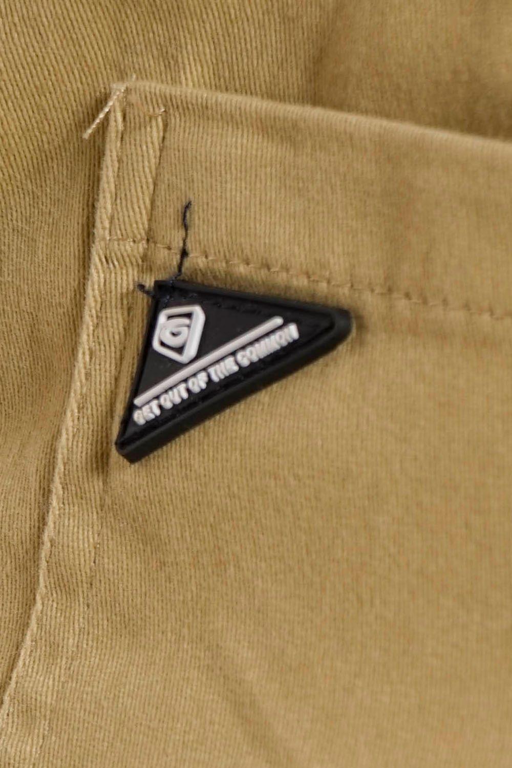 Pantalon Jogger Canvas Over Kaki Gangster-3