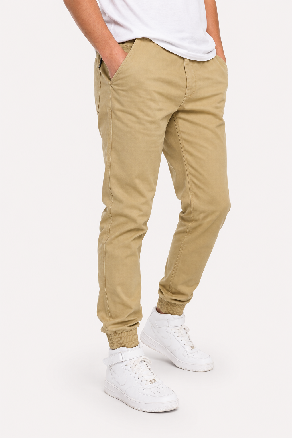 Pantalon Jogger Canvas Over Kaki Gangster-0