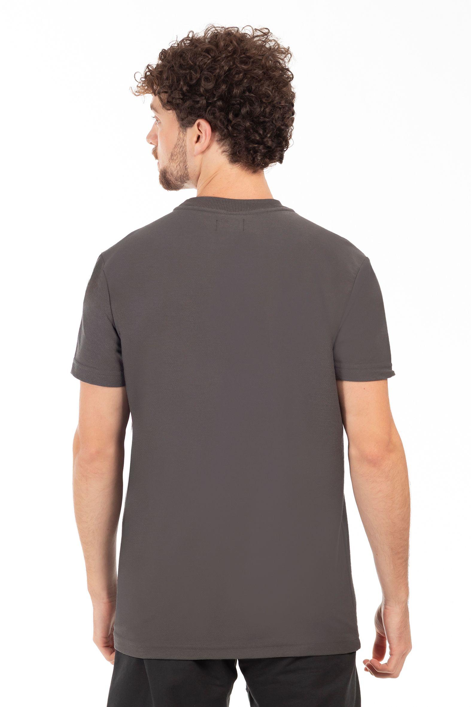 Polera Mc Textura Franklin Grafito-1