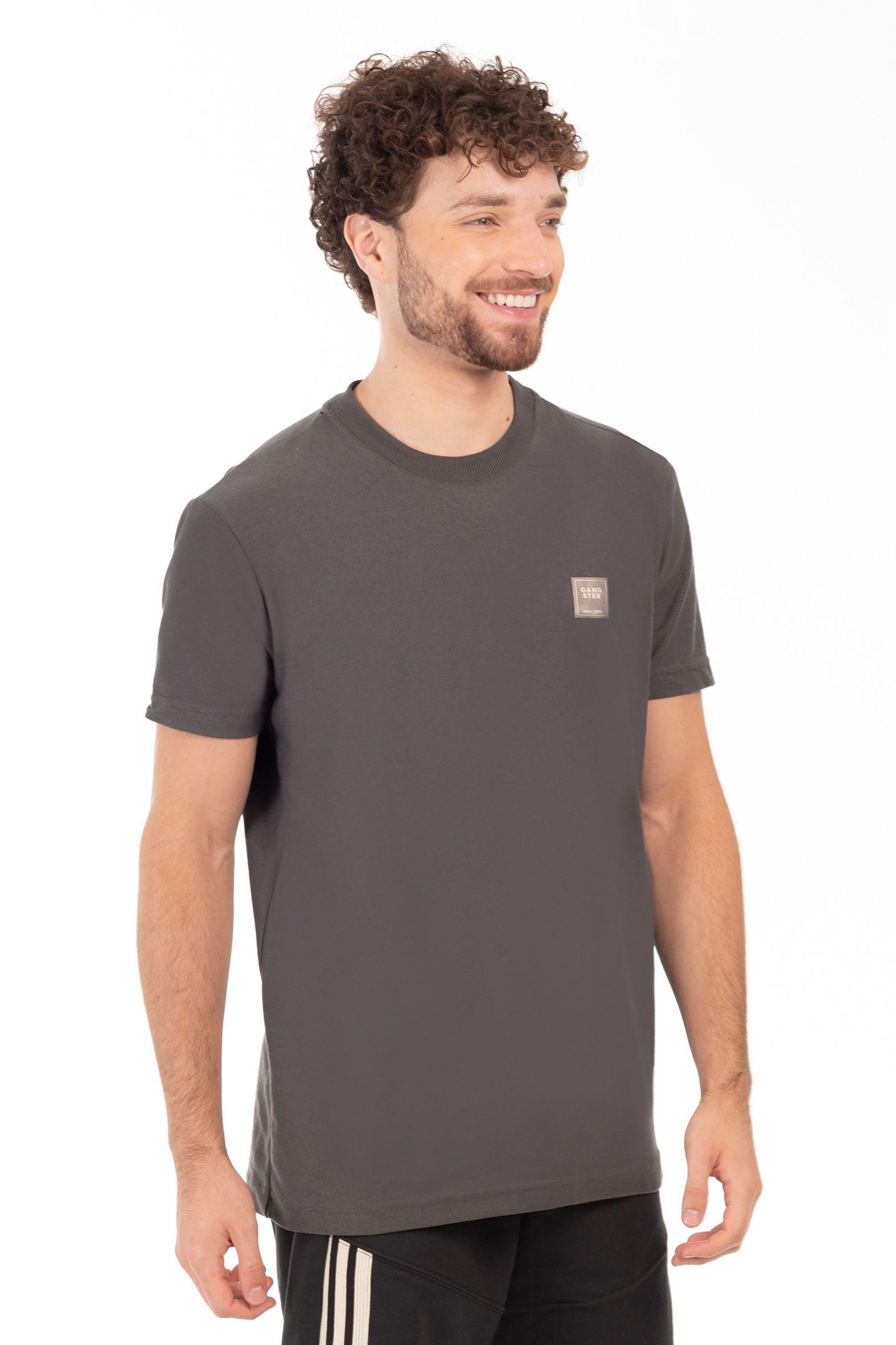 Polera Mc Textura Franklin Grafito-2