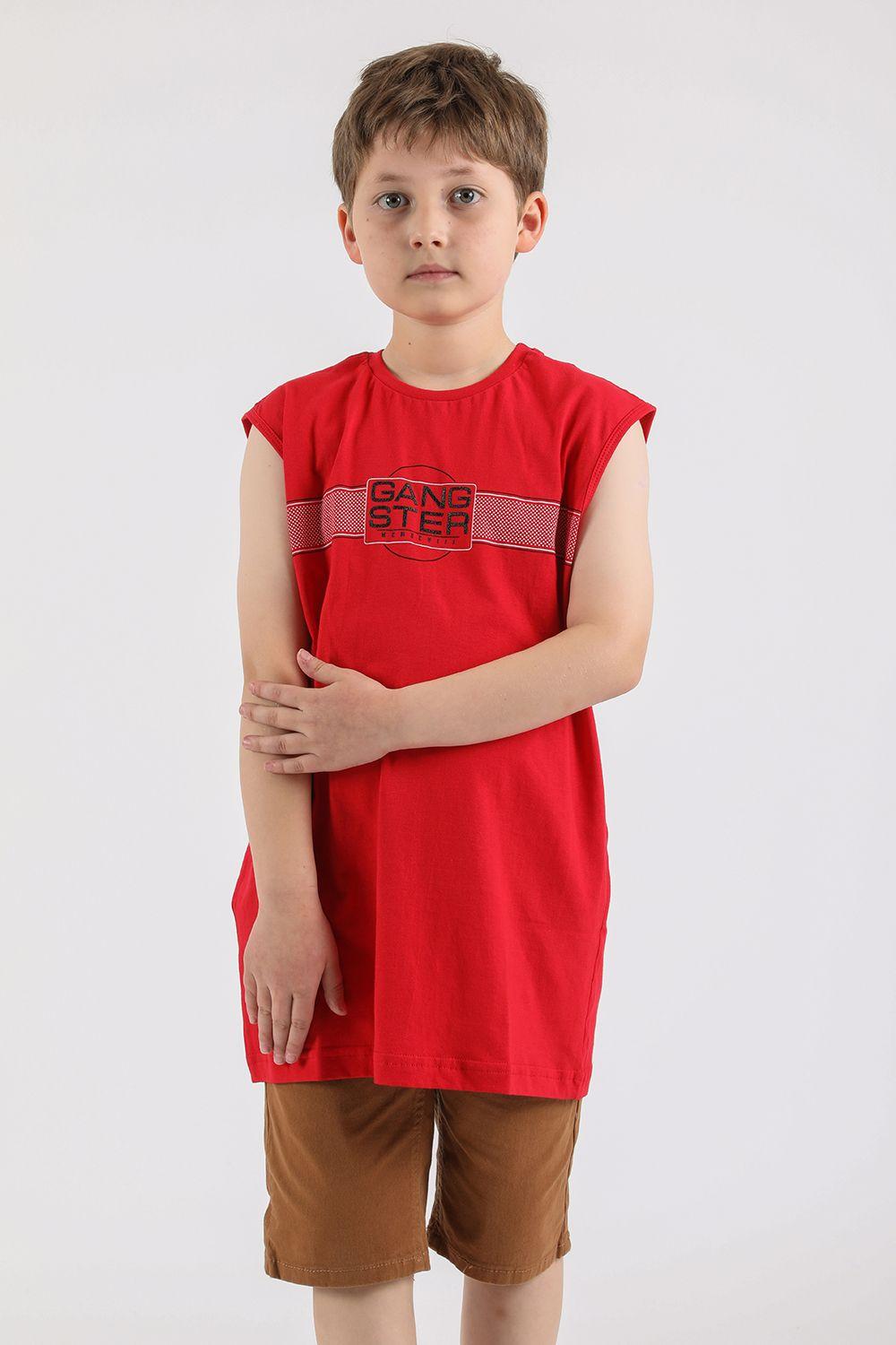 Teen Polera Sm Polka Rojo Gangster-0