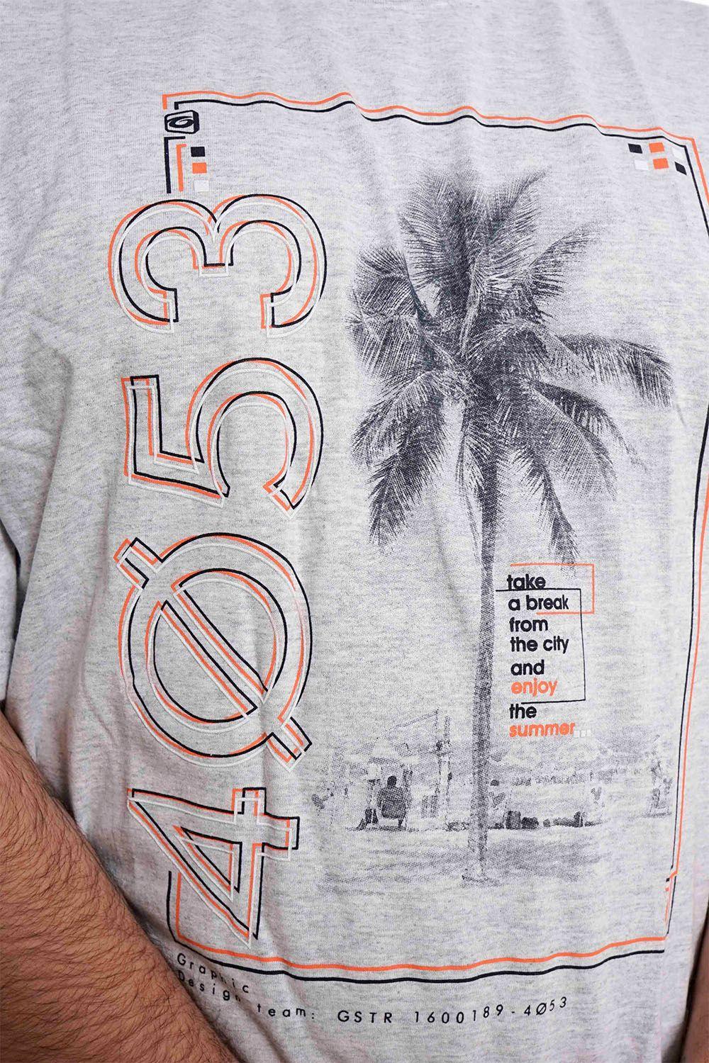 Plus Polera Mc Básica 4053G Arena Gangster-2