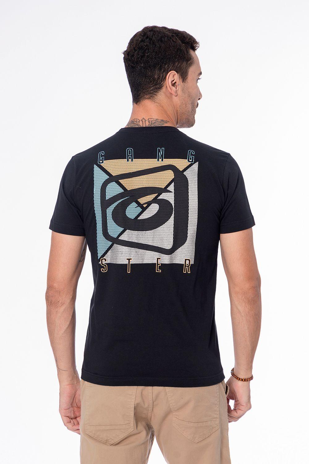 Polera Mc Básica Vivid Negro Gangster-2