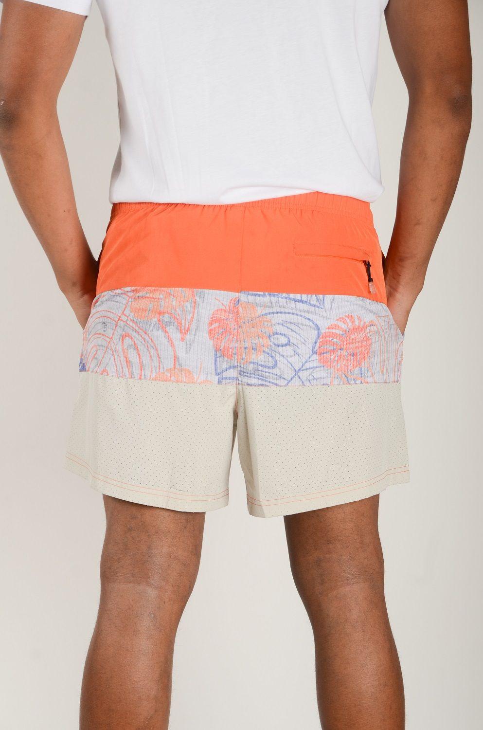 Teen Traje De Baño Orange Glit Naranjo Gangster-2