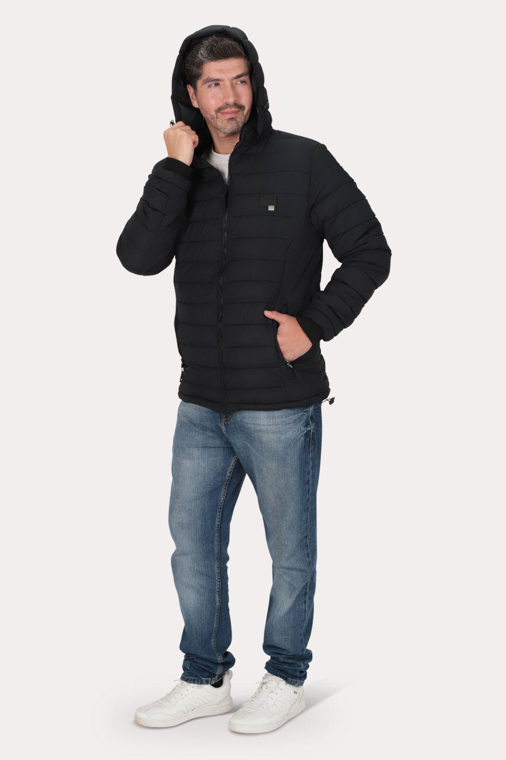 Parka Kato Negro Gangster-3