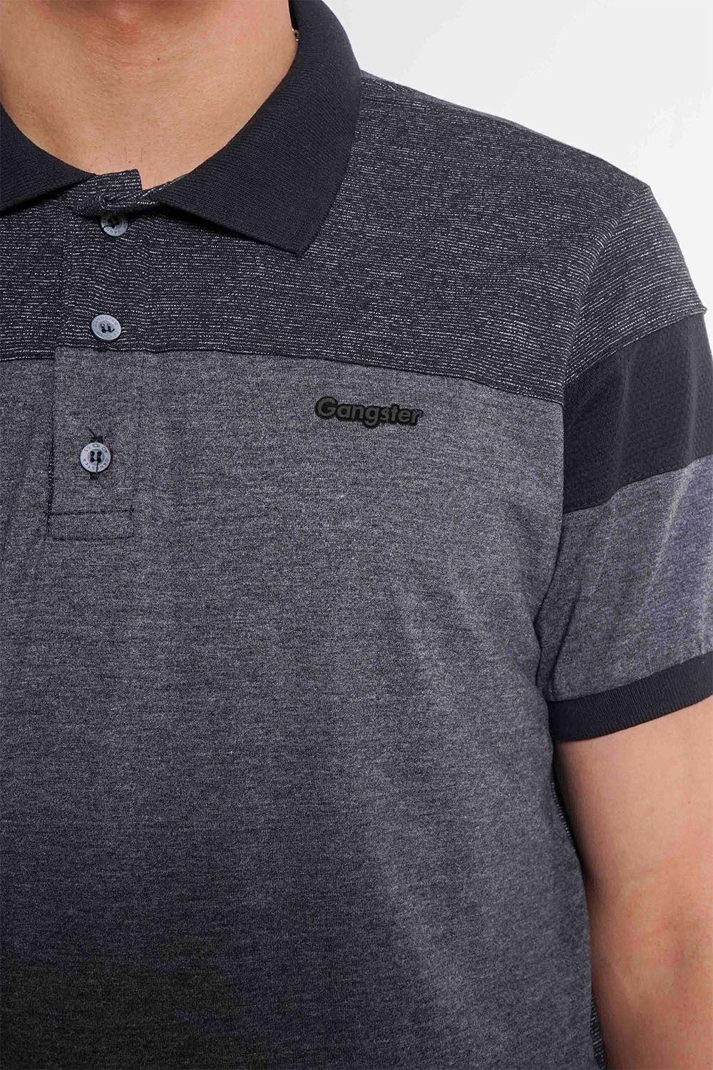 Polera Polo Showbar Gris Gangster-2