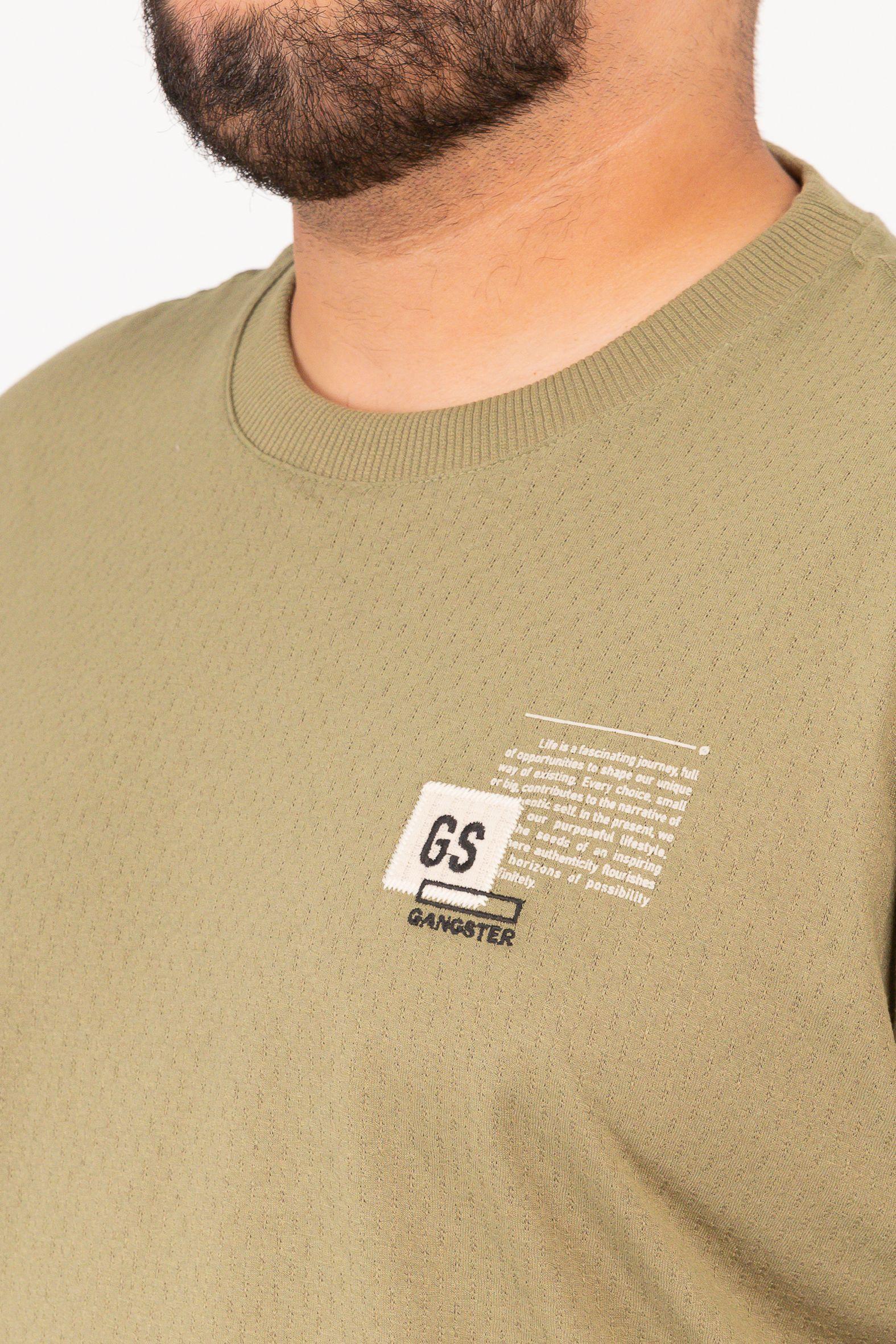 Plus Polera MC Textura Ranch Verde-2