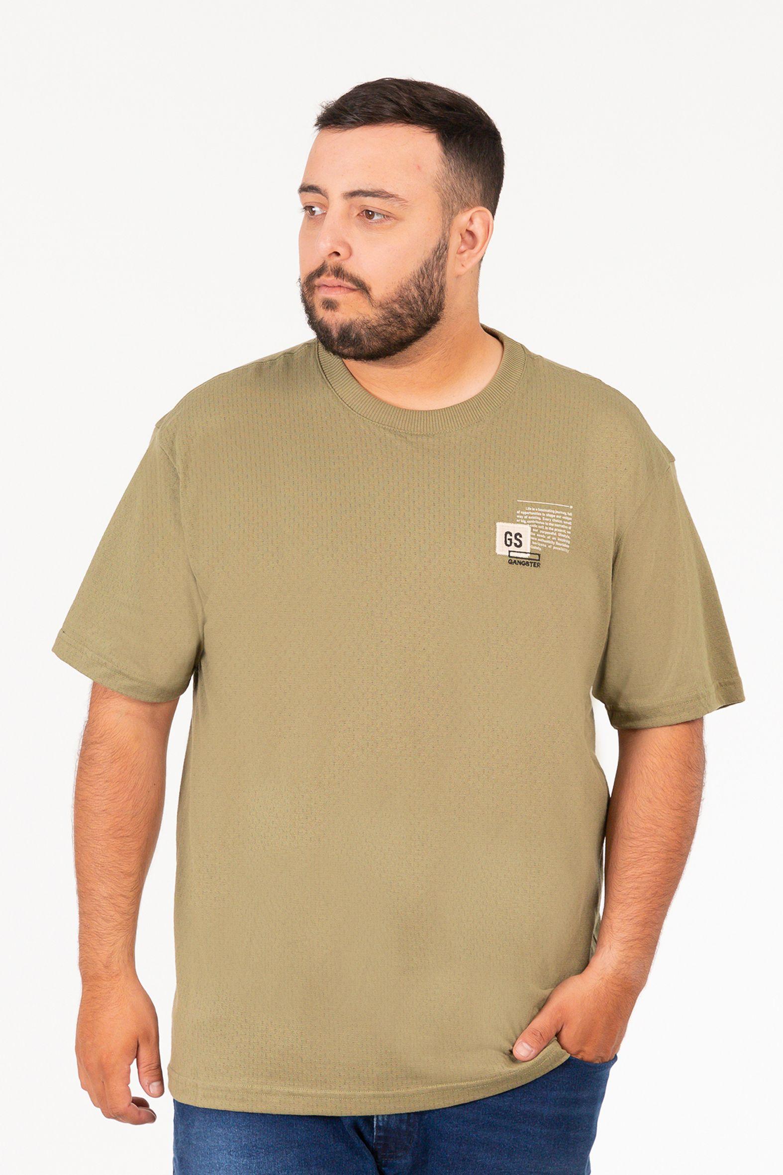 Plus Polera MC Textura Ranch Verde-4