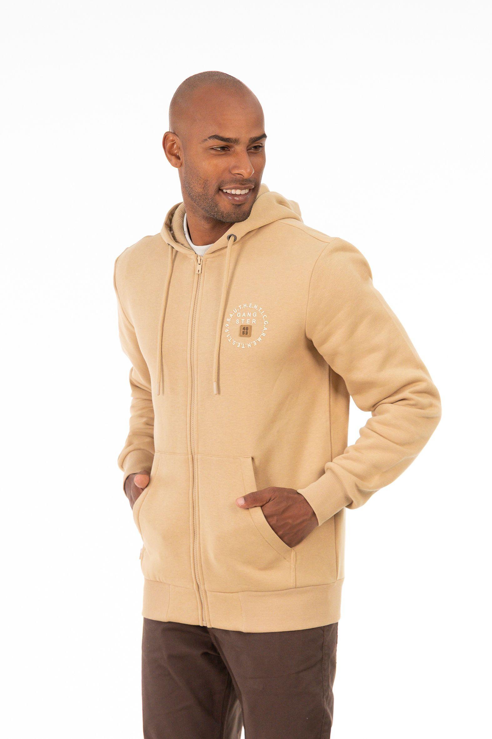 Poleron Fullzipper Keep Beige-2