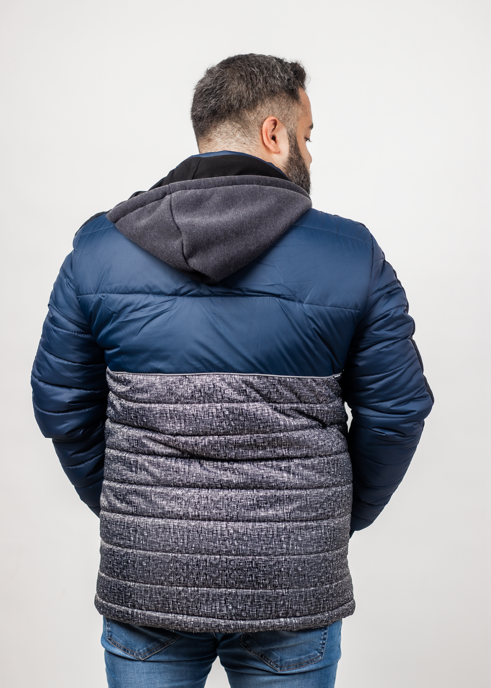 Plus Parka Tneck Azul Marino Gangster-1