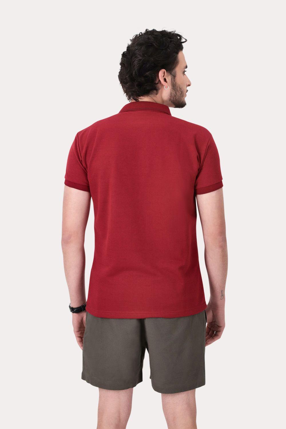 Polera Polo  Expo Rojo-1