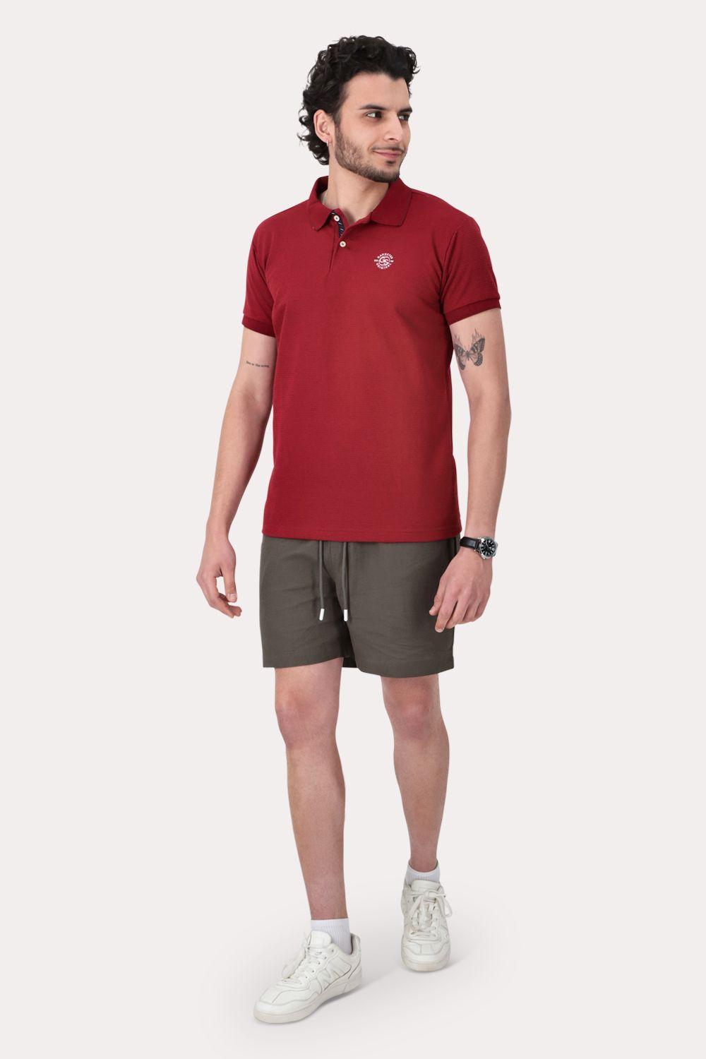Polera Polo  Expo Rojo-3