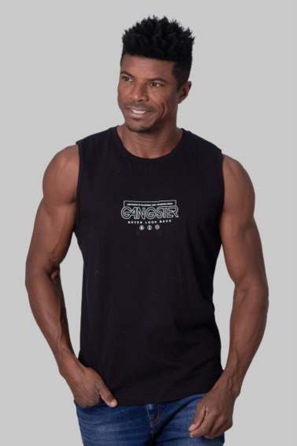 Plus Polera Sm Dutch Negro Gangster-0