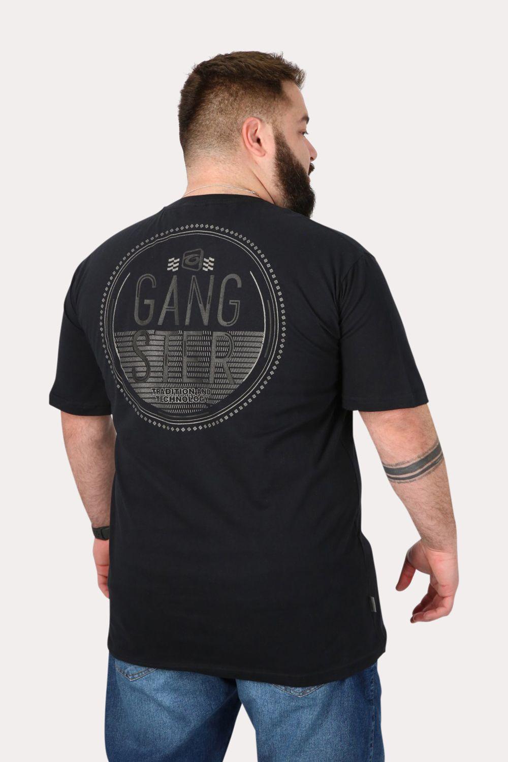 Plus Polera Mc Básica Force Negro Gangster-1