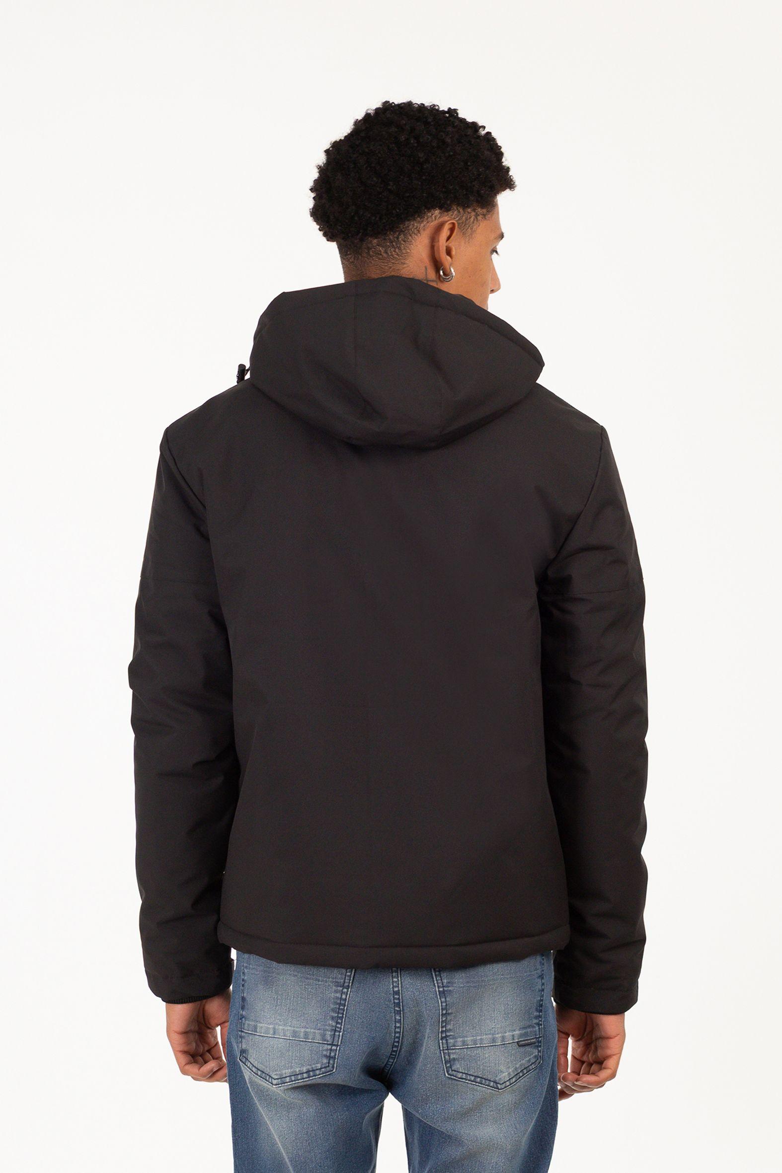Parka Tecnofusionada Nordic Negro-1