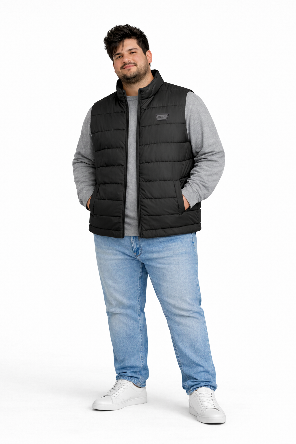 Plus Parka Puffer Element Negro-3