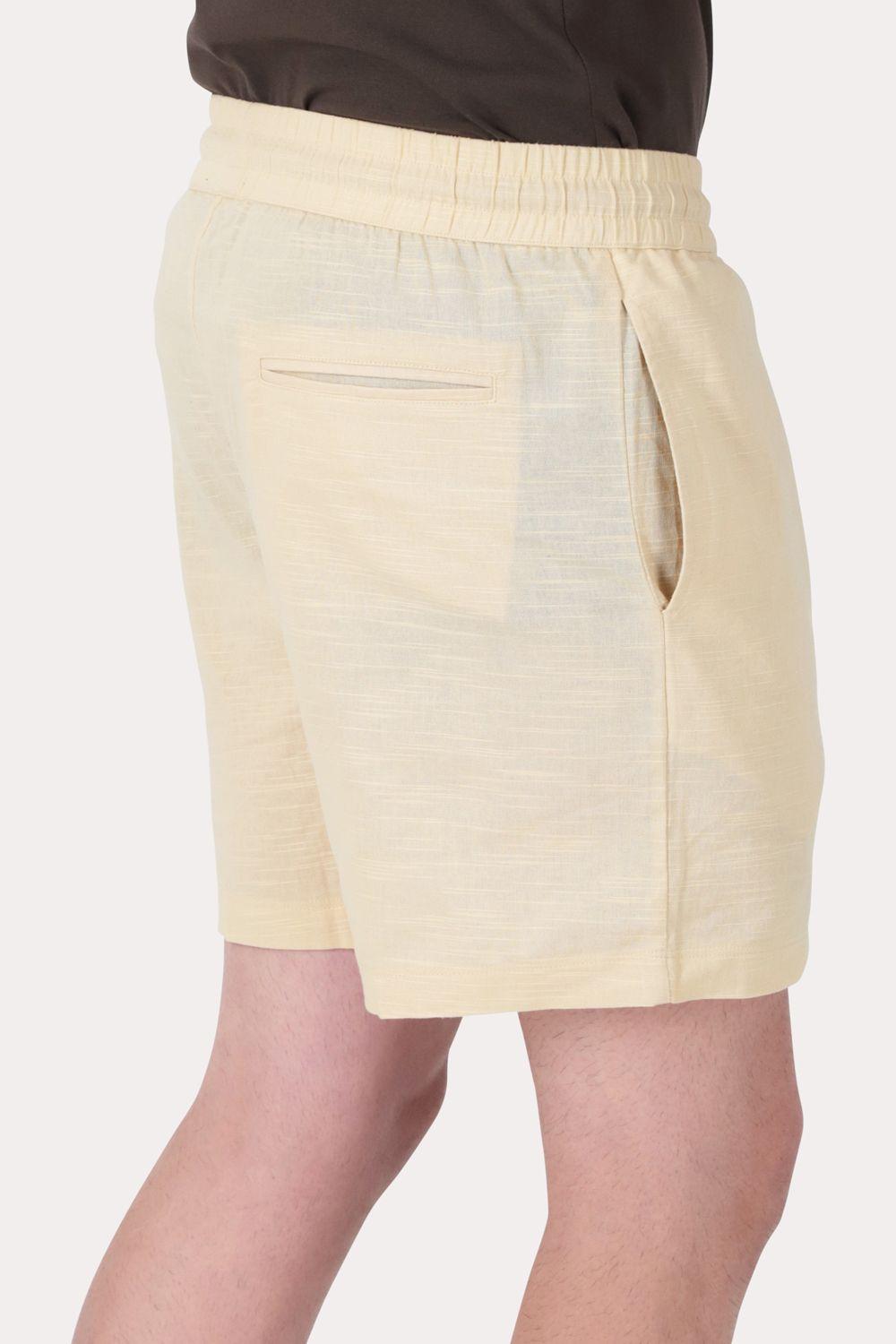 Short Algodón Coast Beige-2