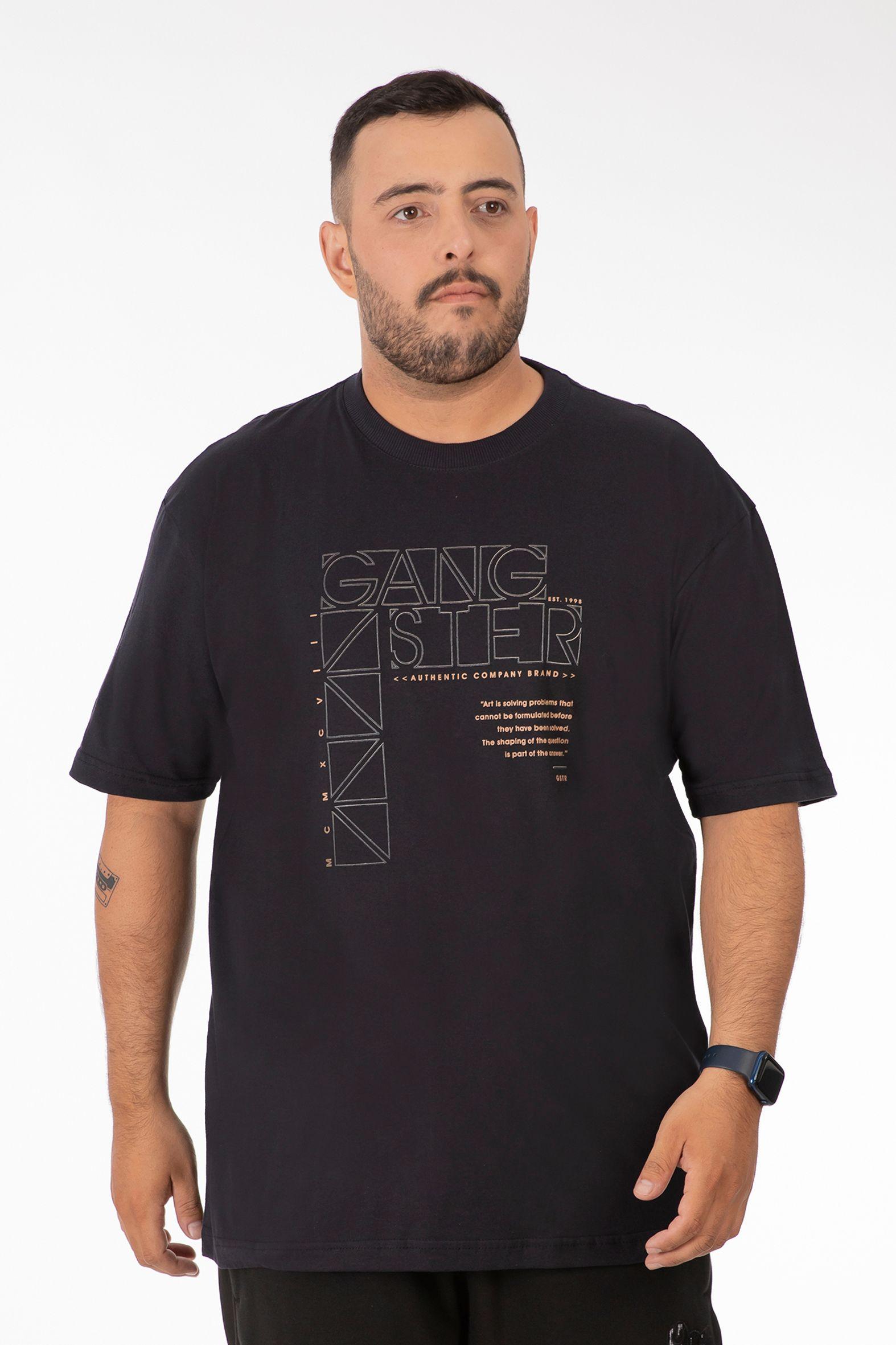 Plus Polera MC Basica Compton Azul-0