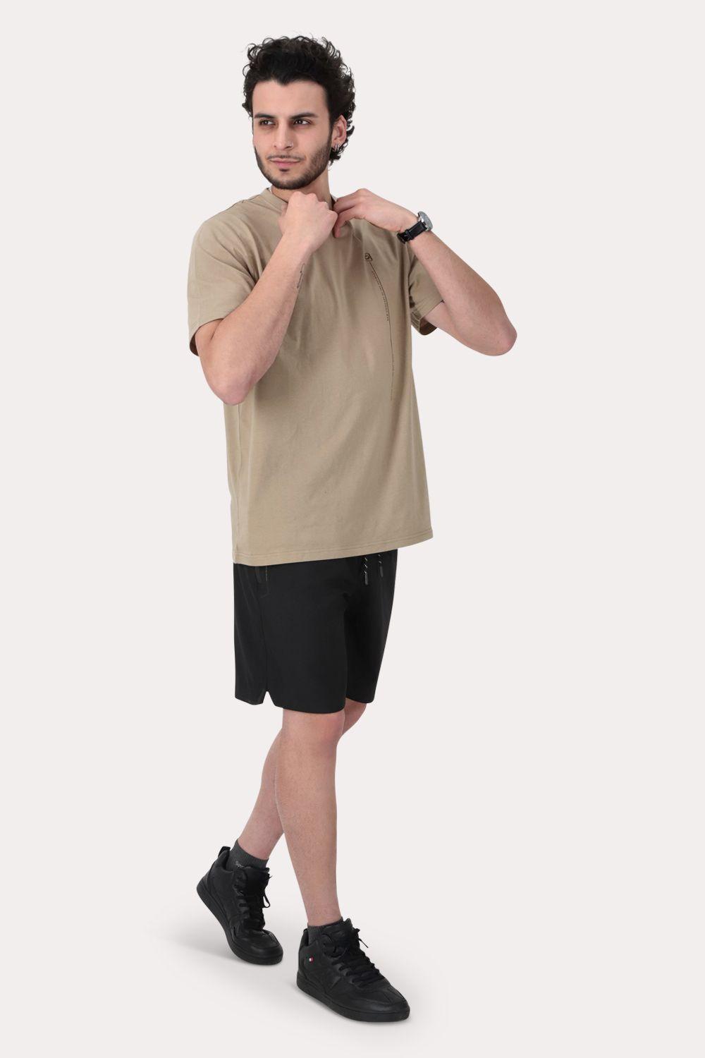 Bermuda Canvas Liso BK Negro-3