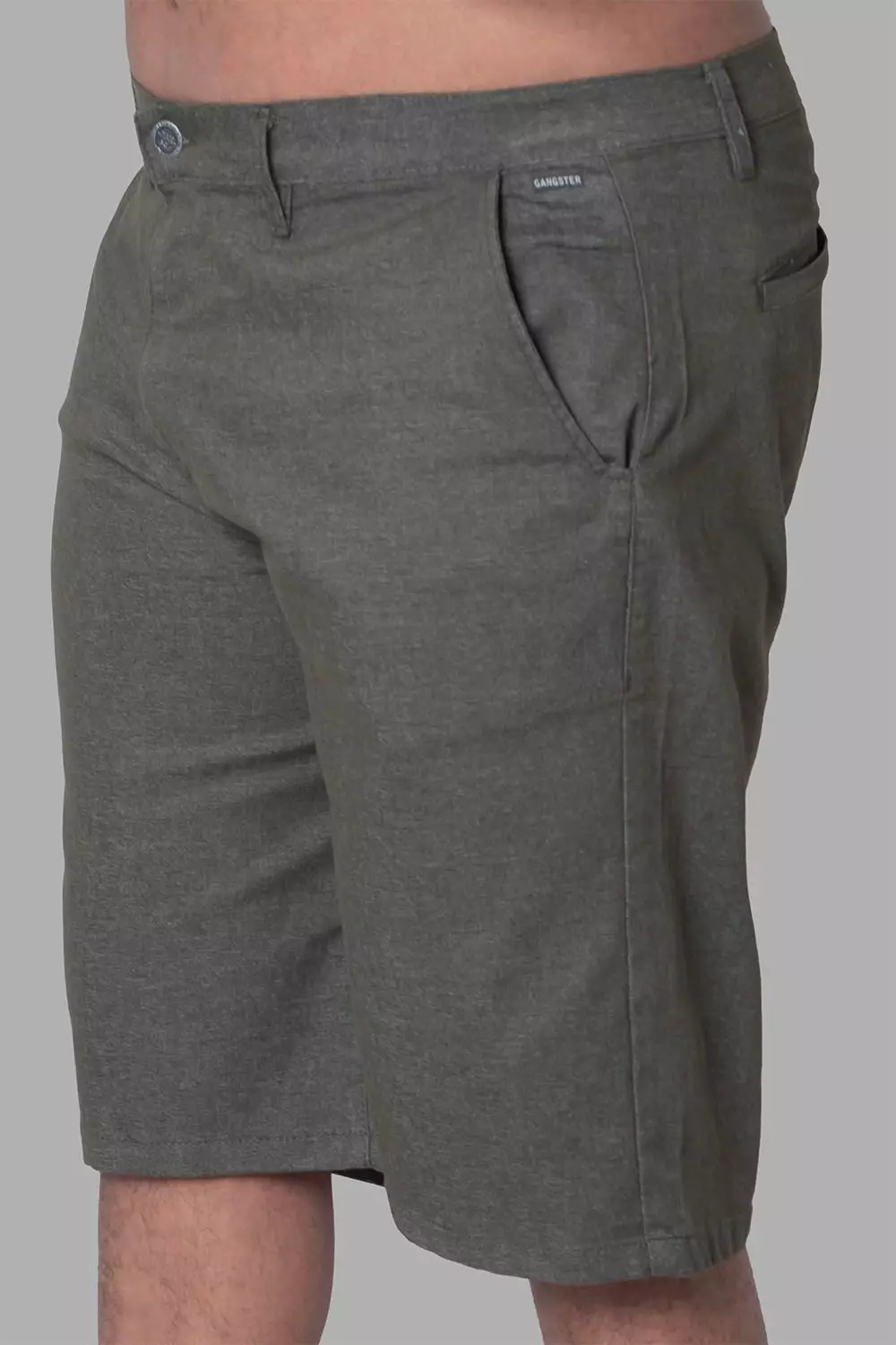 Plus Short Canvas Wide F Gris-0