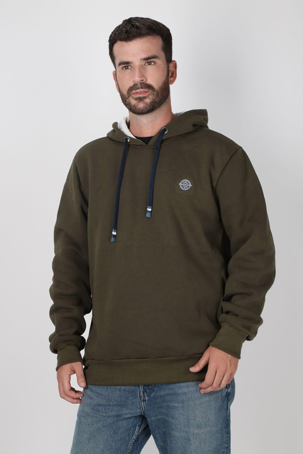 Poleron Hoodie Giddy Verde Gangster-0