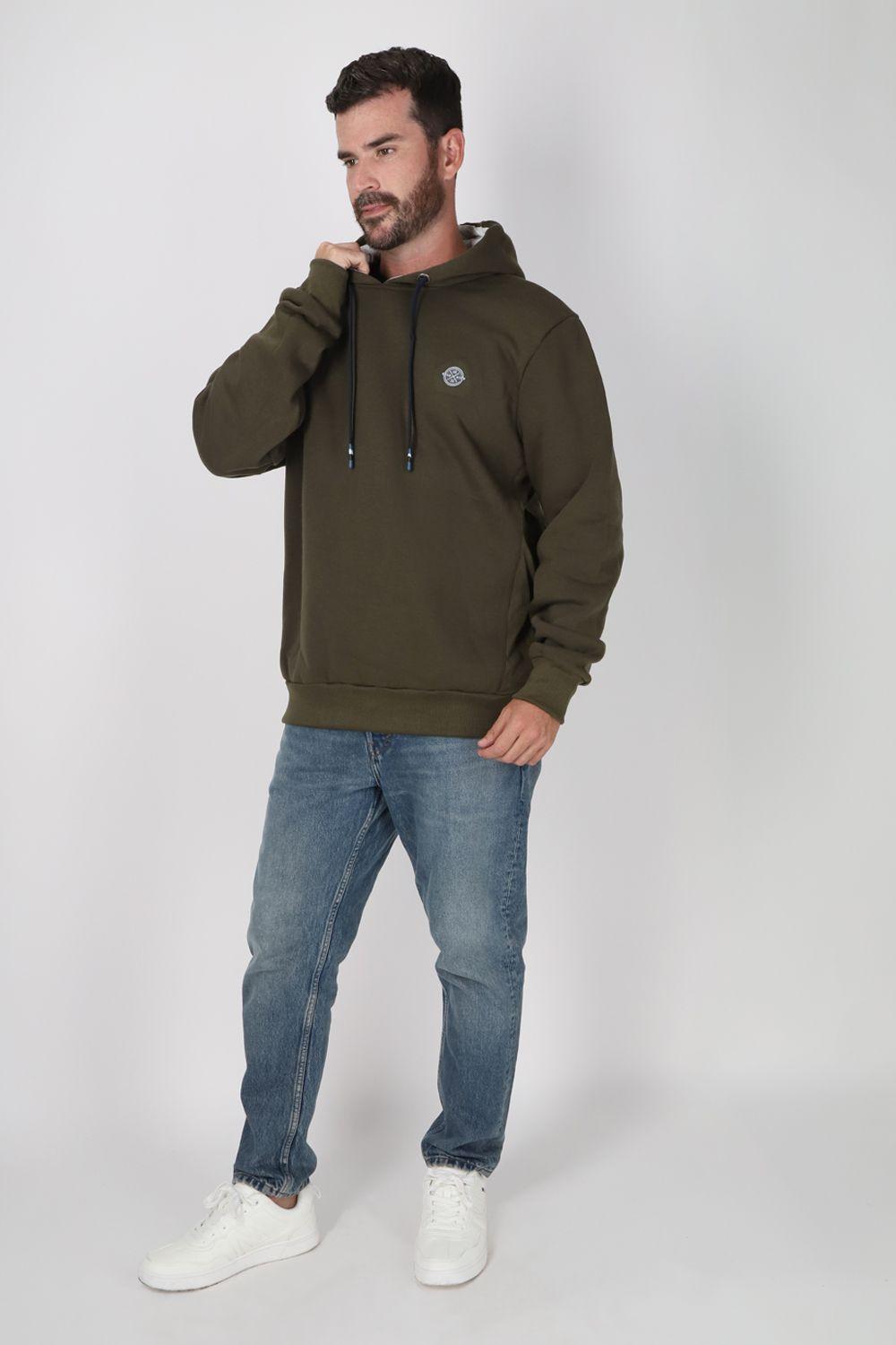 Poleron Hoodie Giddy Verde Gangster-3