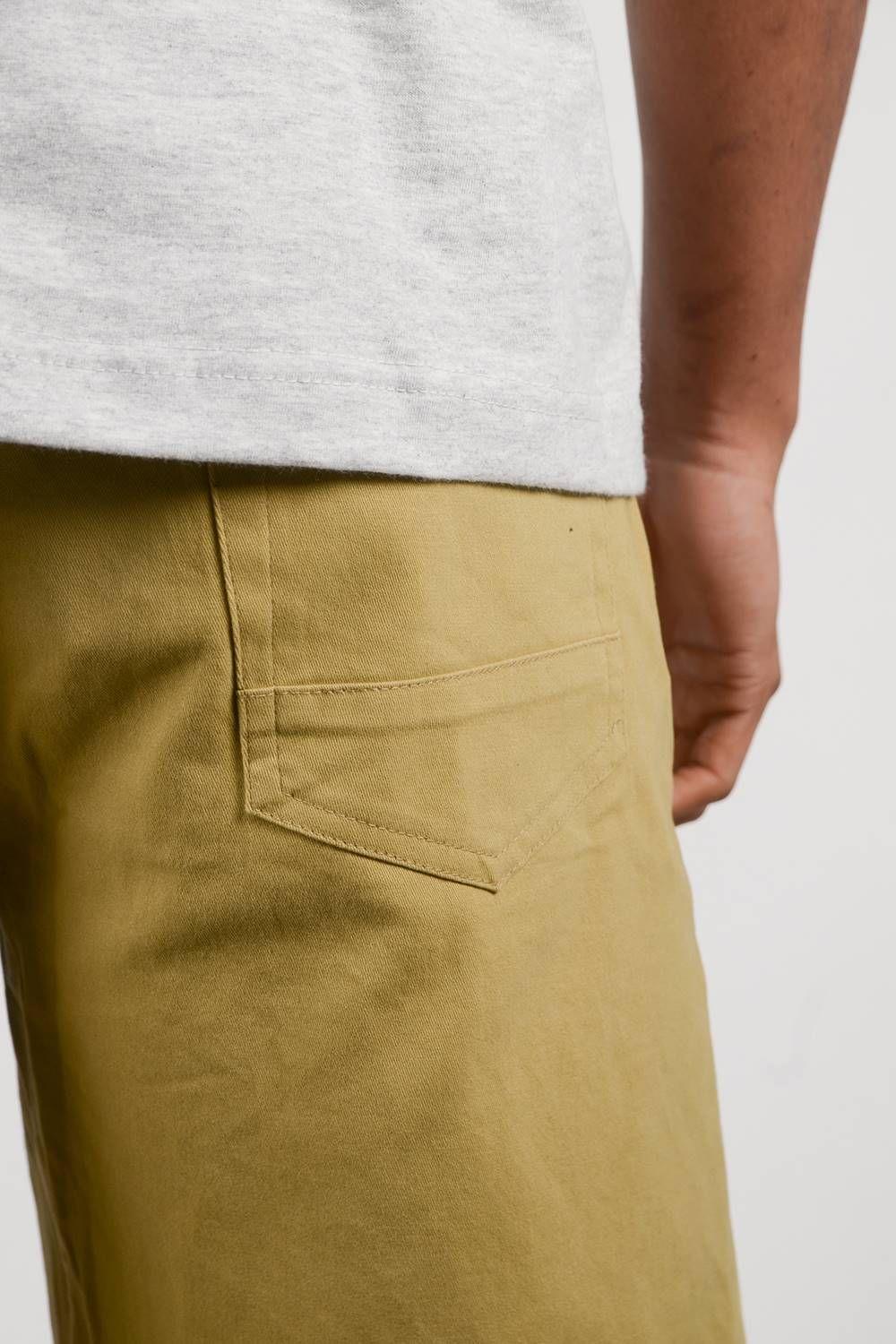 Short Canvas Heavy Kaki Gangster-4