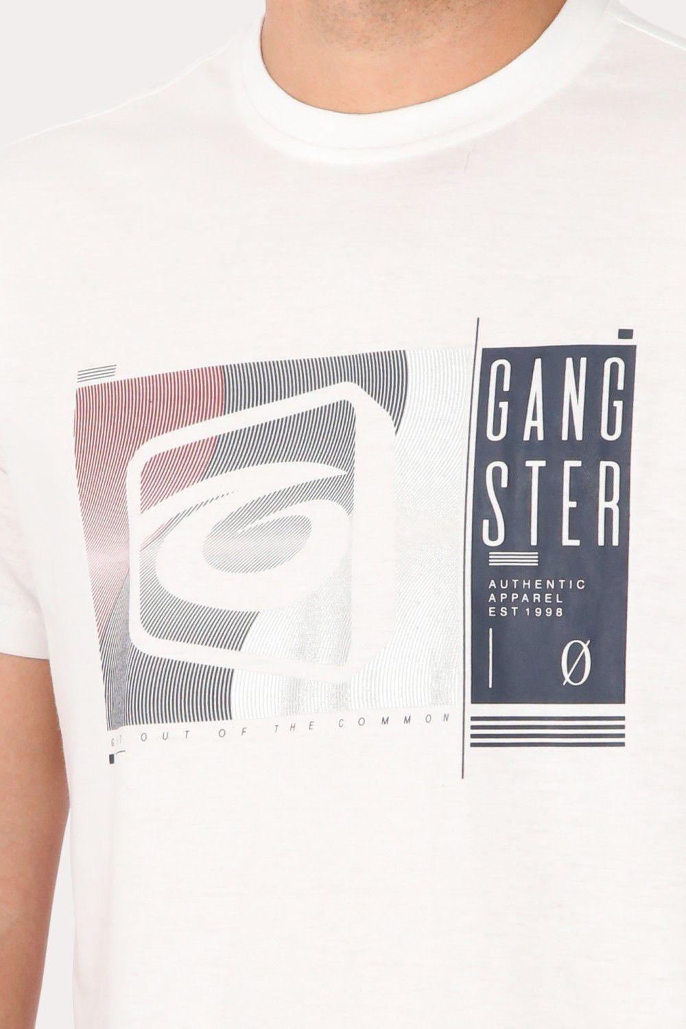 Polera Mc Básica  Saco Blanco Gangster-2