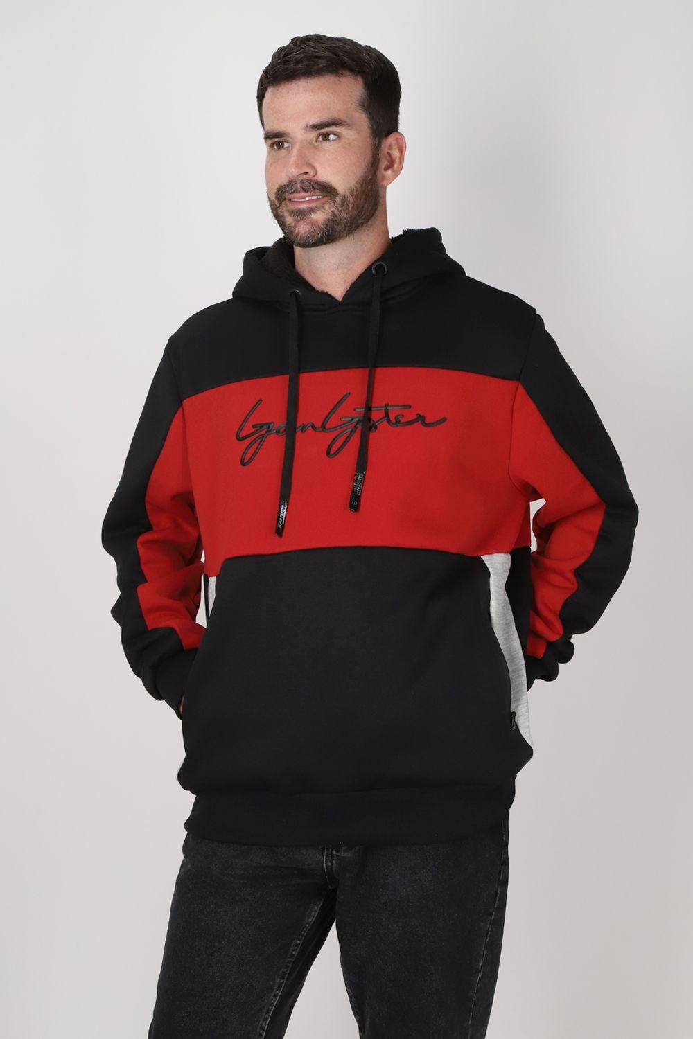 Poleron Hoodie Rim Negro Gangster-0