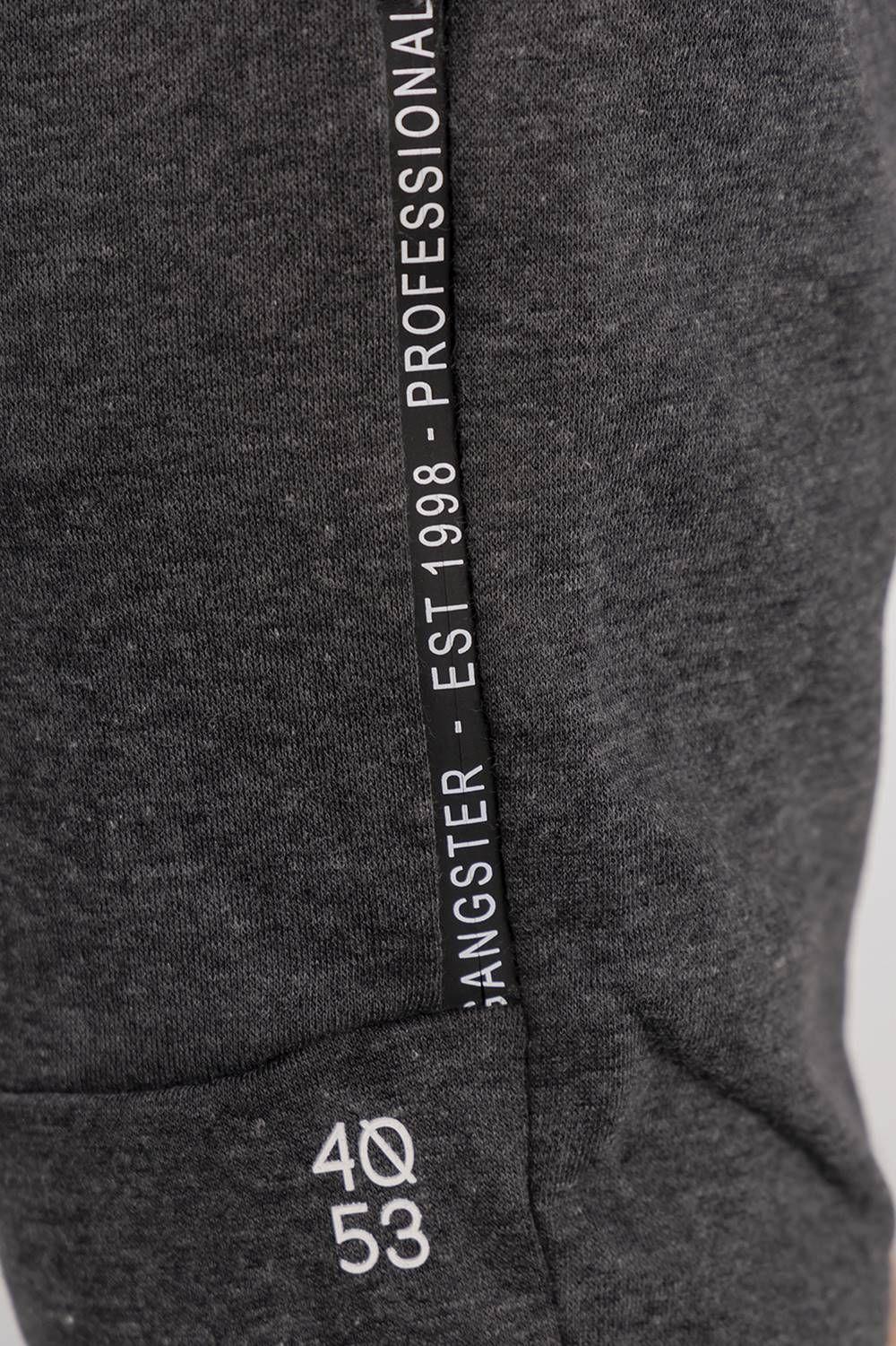 Teen Short Jogger Headband Gris Gangster-3
