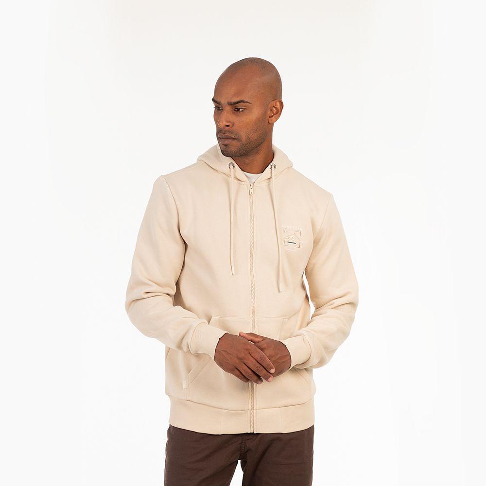 Poleron Fullzipper Route Gris-0