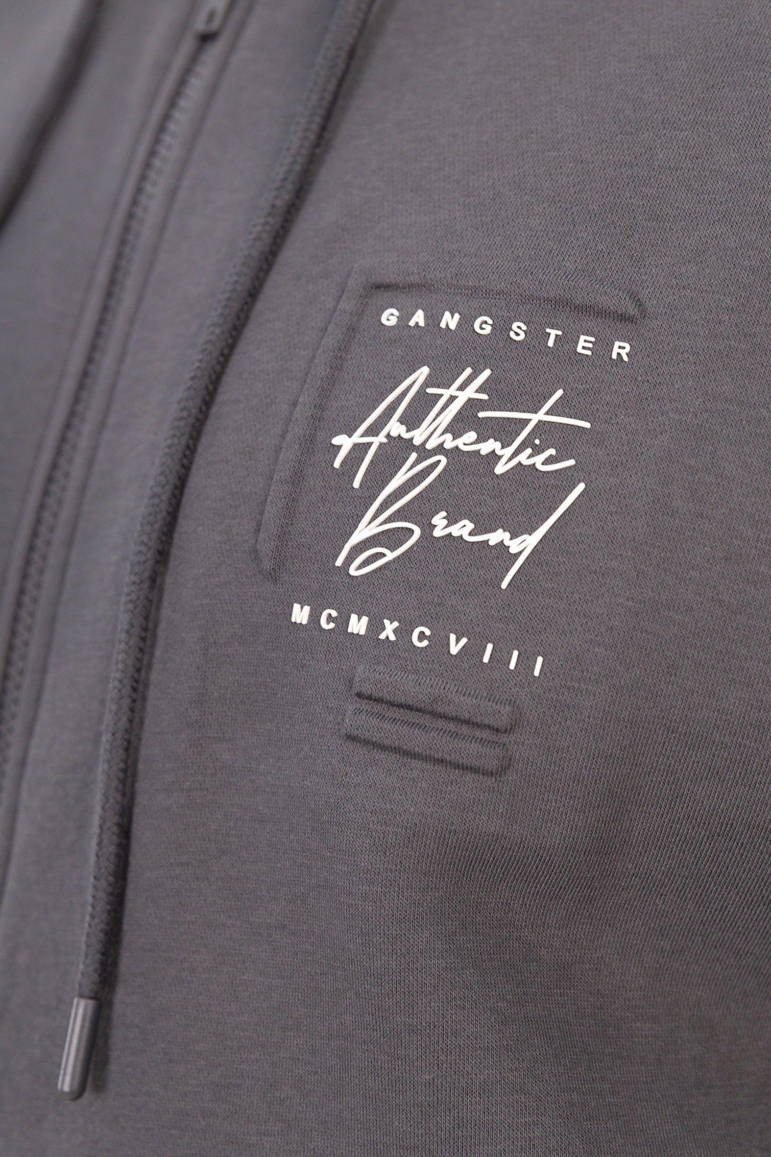 Plus Poleron Fullzipper Unit Grafito-3