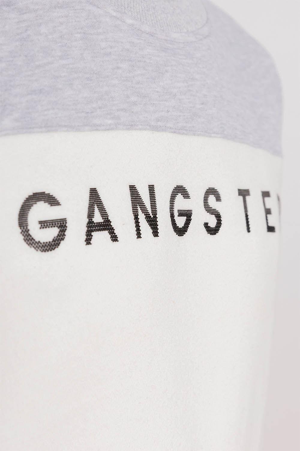 Polerón Crew Fleece Fundamental Gris Gangster-1
