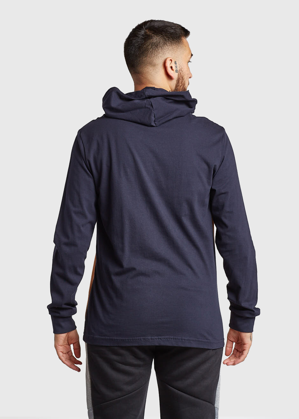 Polera ML Continental Azul Marino Gangster-1