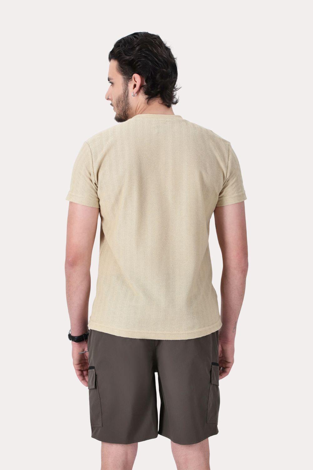 Polera Mc Textura Bedford Beige-1